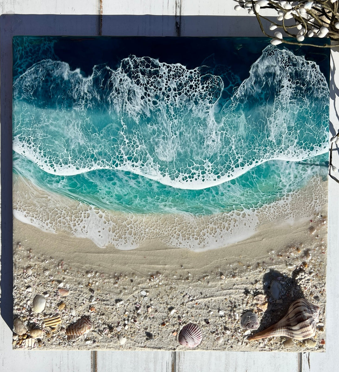 Ocean Resin Painting