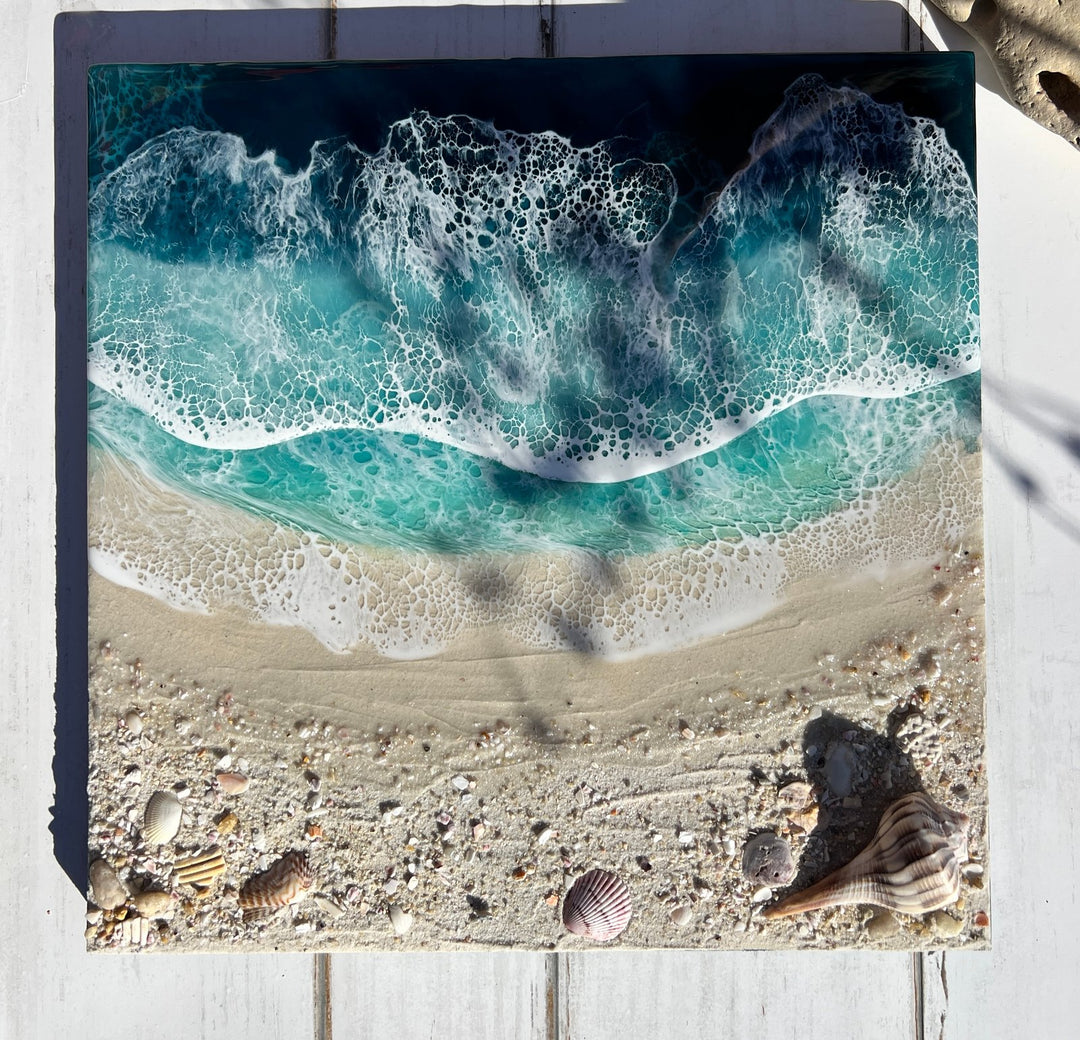 Ocean Resin Painting